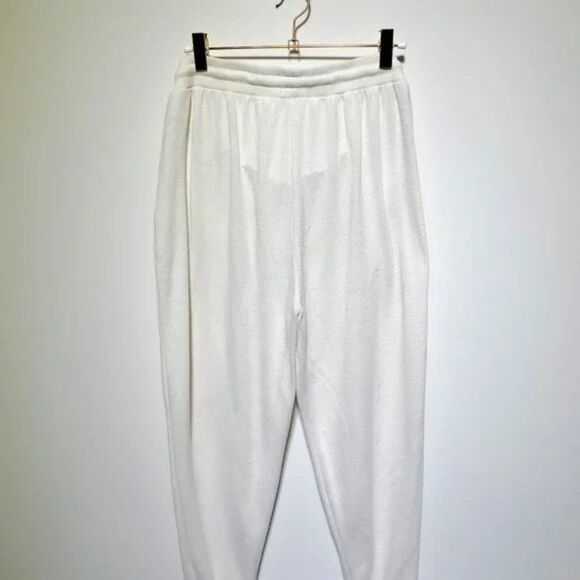 Cotton On Body Womens White Drawstring Lounge Pants Size M - Picture 3 of 3